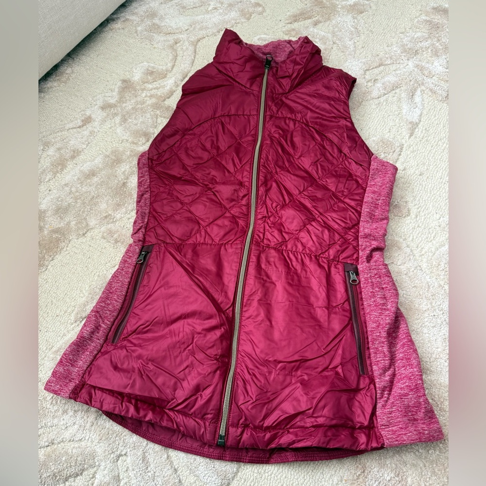 Lululemon Down for it All Vest Pink